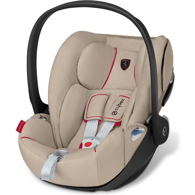 Автокресло детское CYBEX CLOUD Z I-SIZE FE Ferrari silver grey 519000007