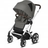 Коляска прогулочная CYBEX TALOS S LUX SLV soho grey с дождевиком